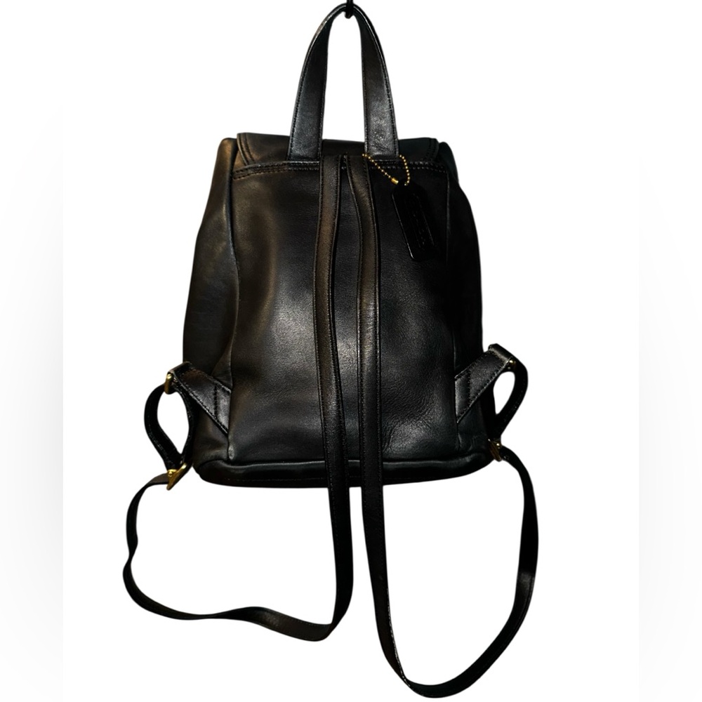Coach Hampton Legacy Vintage Leather Backpack - Picture 7 of 16